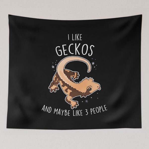 Item preview, I Like Crested Gecko Lizard Reptile designed and sold by Clara Hollins.