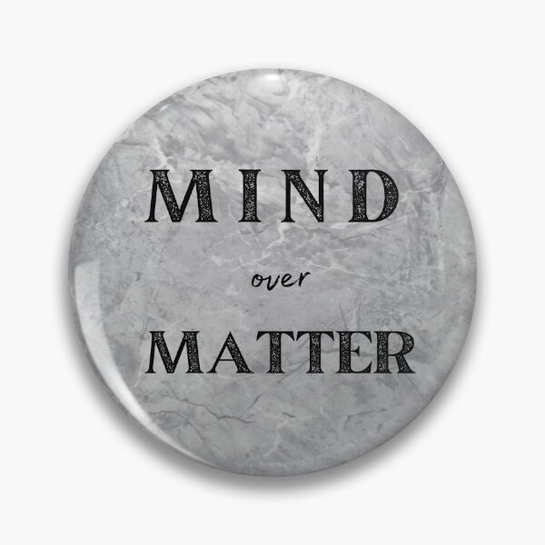 Item preview, Mind Over Matter | Motivational Quotes designed and sold by freyscollection.