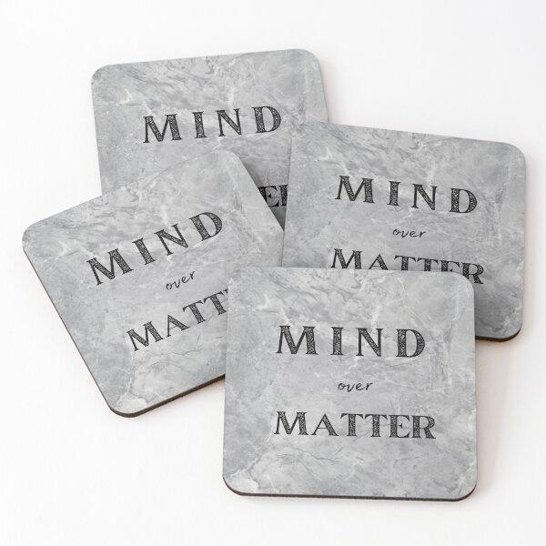 Item preview, Mind Over Matter | Motivational Quotes designed and sold by freyscollection.