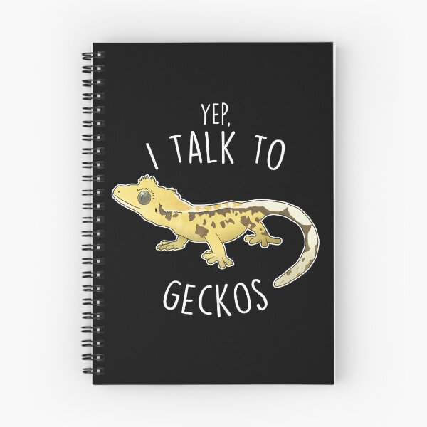 Item preview, I Talk To Crested Gecko Lizard Reptile designed and sold by Clara Hollins.