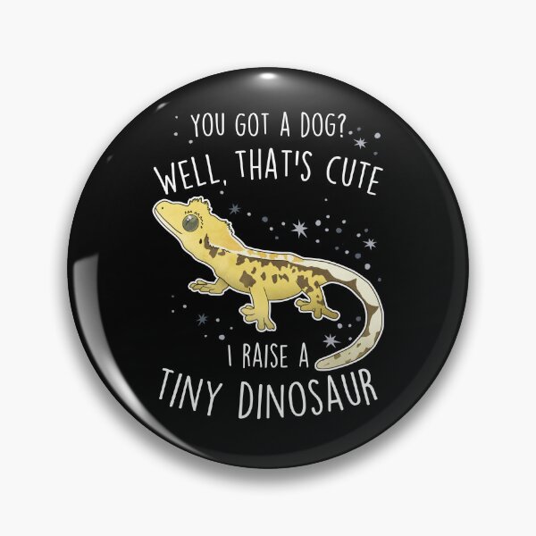 Item preview, Crested Gecko Tiny Dinosaur designed and sold by Clara Hollins.