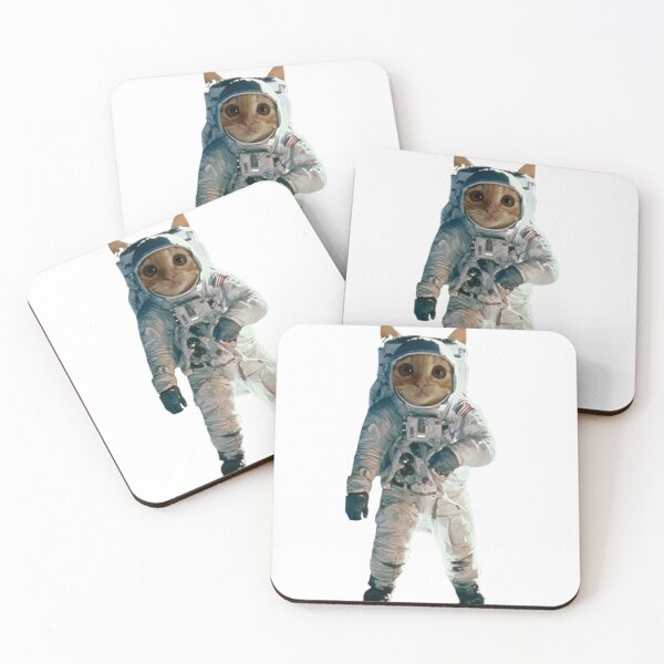 Item preview, Space cat designed and sold by Kitty Shinanigans.