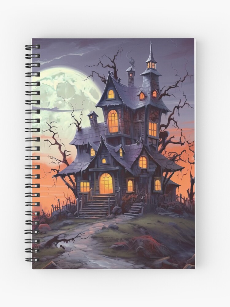 Thumbnail 1 of 3, Journal, House on the Hill designed and sold by LynneMitchell.