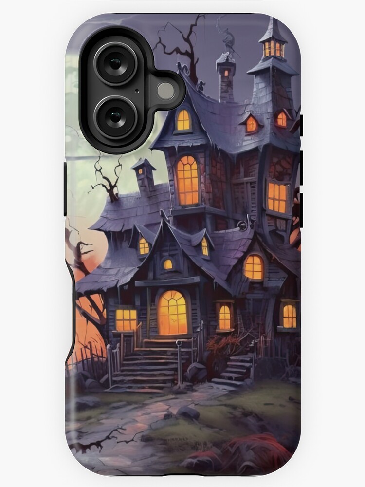 Thumbnail 1 of 4, iPhone Case, House on the Hill designed and sold by LynneMitchell.