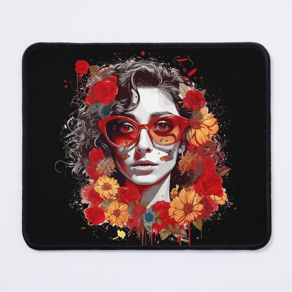Item preview, Floral Illustration - Trash Polka Inspired - Spanish woman designed and sold by brindled.