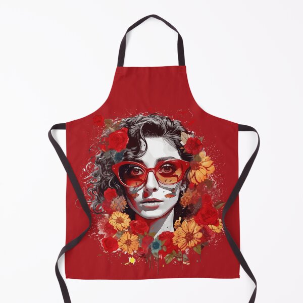 Artikelvorschau, Florale Illustration - Trash Polka inspiriert - Spanierin entworfen und verkauft von brindled.