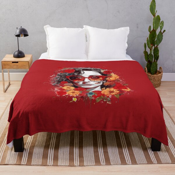 Item preview, Floral Illustration - Trash Polka Inspired - Spanish woman designed and sold by brindled.