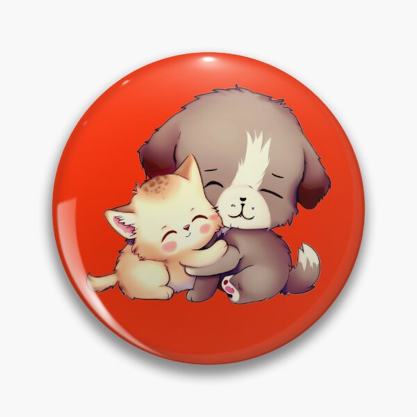 Item preview, Puppy & Kitty Are Friends designed and sold by VDUBYA.