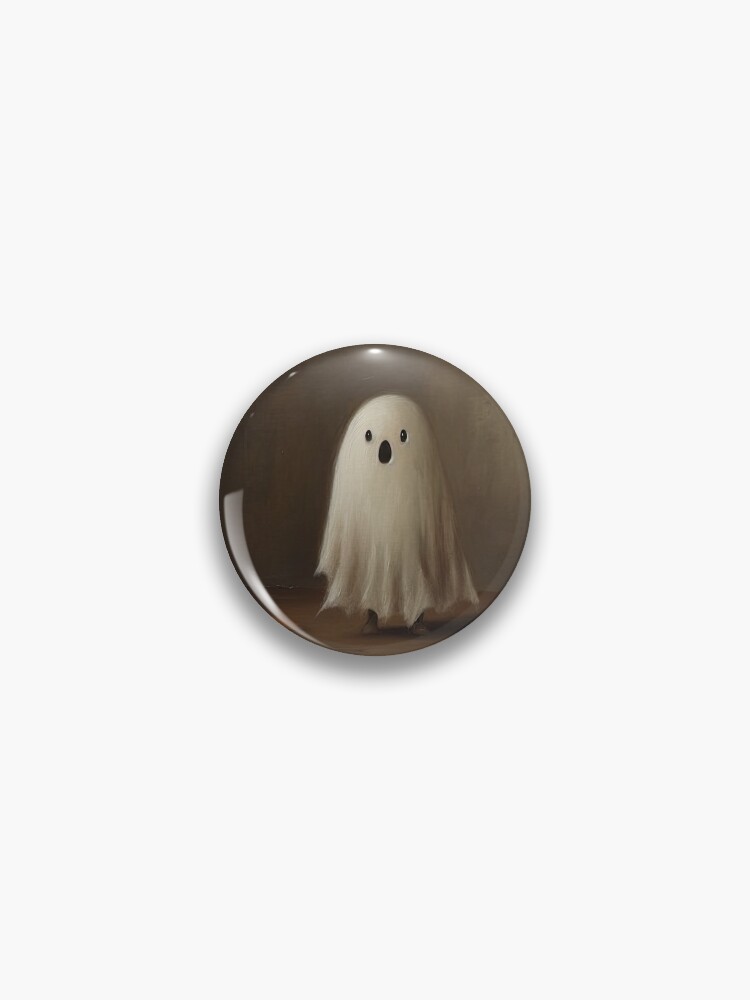 Thumbnail 1 of 3, Pin, Play Ghost designed and sold by LynneMitchell.