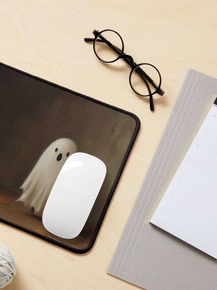 Thumbnail 3 of 5, Mouse Pad, Play Ghost designed and sold by LynneMitchell.