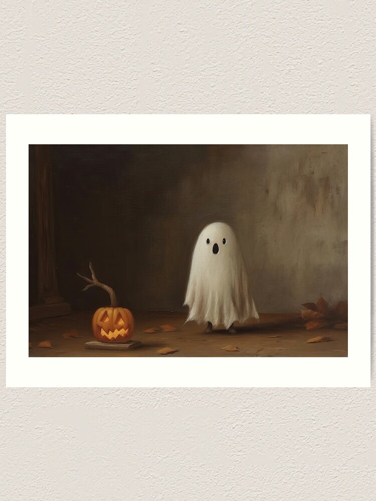Thumbnail 1 of 3, Art Print, Play Ghost designed and sold by LynneMitchell.