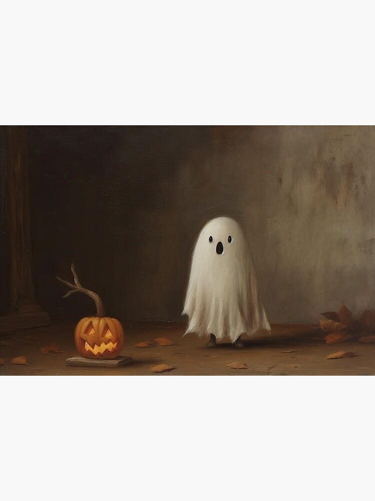 Thumbnail 3 of 3, Sticker, Play Ghost designed and sold by LynneMitchell.