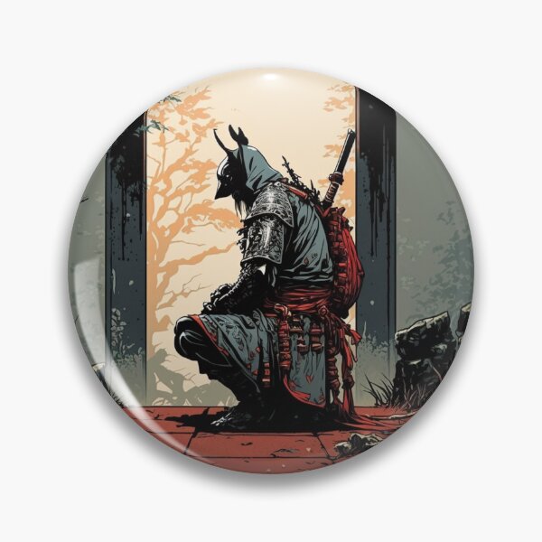 Item preview, Resilient Spirit: The Defeated Samurai designed and sold by CanvasDreamland.