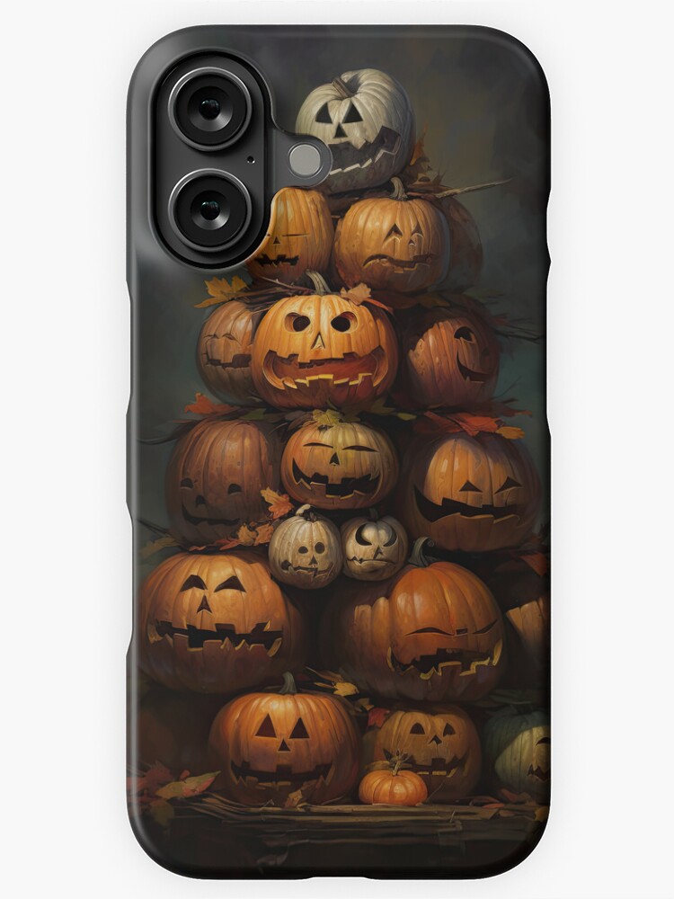 Thumbnail 1 of 4, iPhone Case, Pumpkin Personalities designed and sold by LynneMitchell.