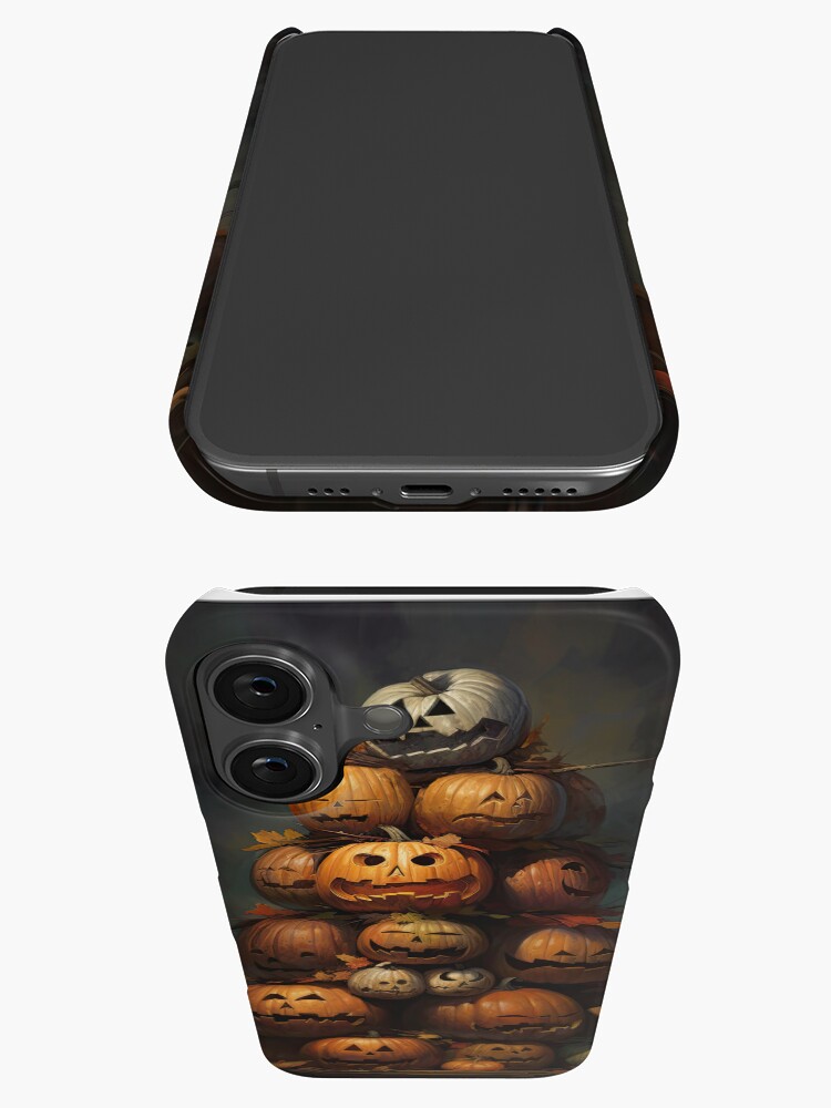 Thumbnail 3 of 4, iPhone Case, Pumpkin Personalities designed and sold by LynneMitchell.