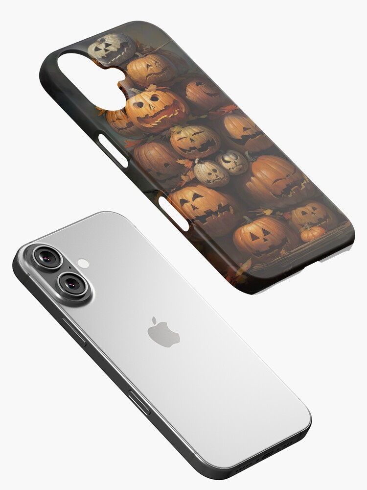Thumbnail 2 of 4, iPhone Case, Pumpkin Personalities designed and sold by LynneMitchell.