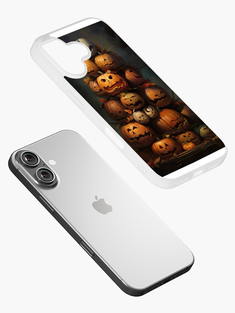 Thumbnail 2 of 5, iPhone Case, Pumpkin Personalities designed and sold by LynneMitchell.