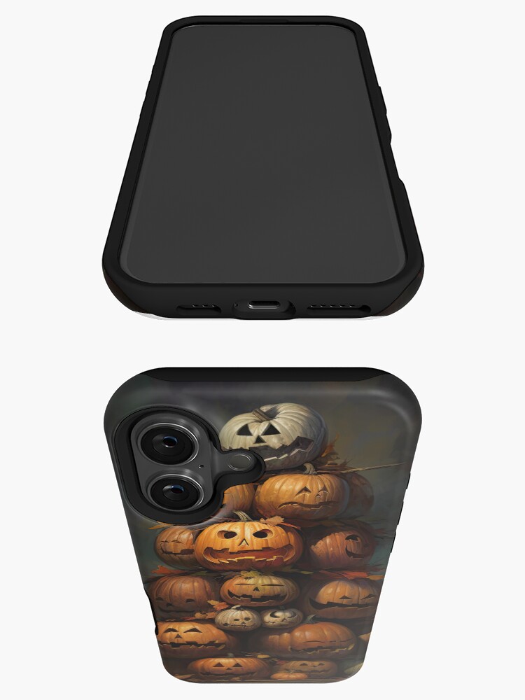 Thumbnail 3 of 4, iPhone Case, Pumpkin Personalities designed and sold by LynneMitchell.