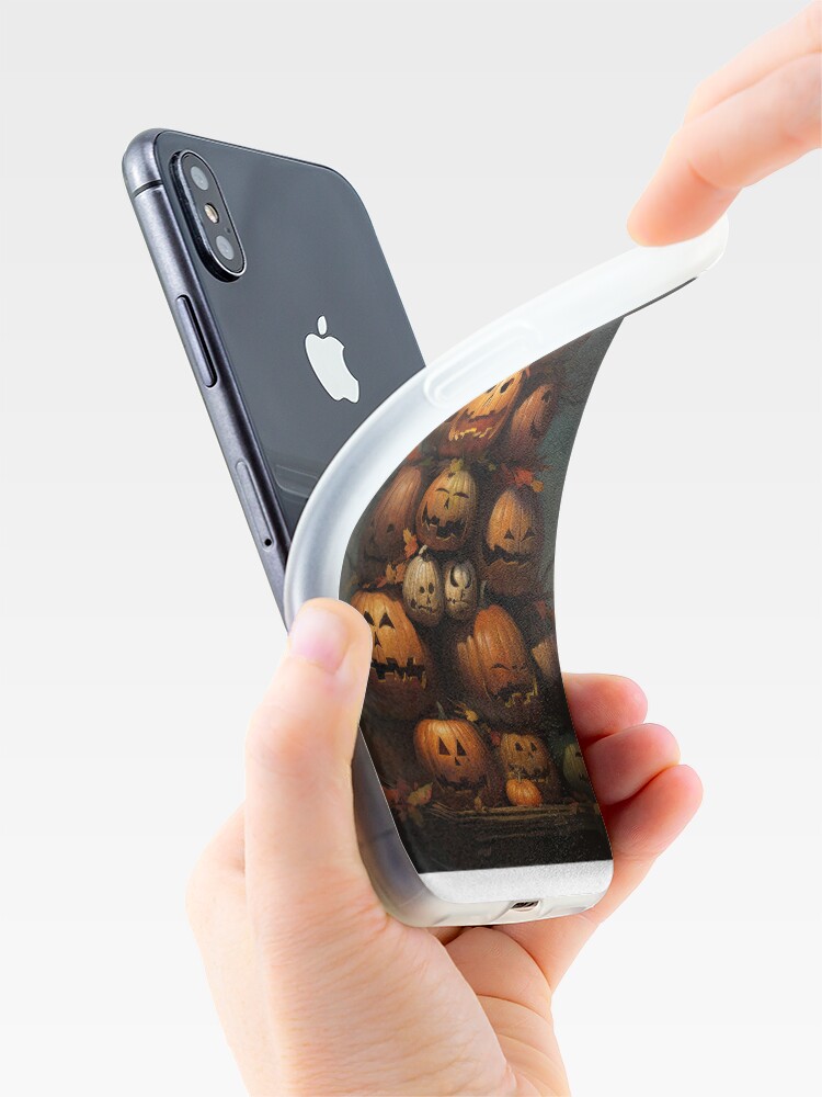 Thumbnail 4 of 5, iPhone Case, Pumpkin Personalities designed and sold by LynneMitchell.