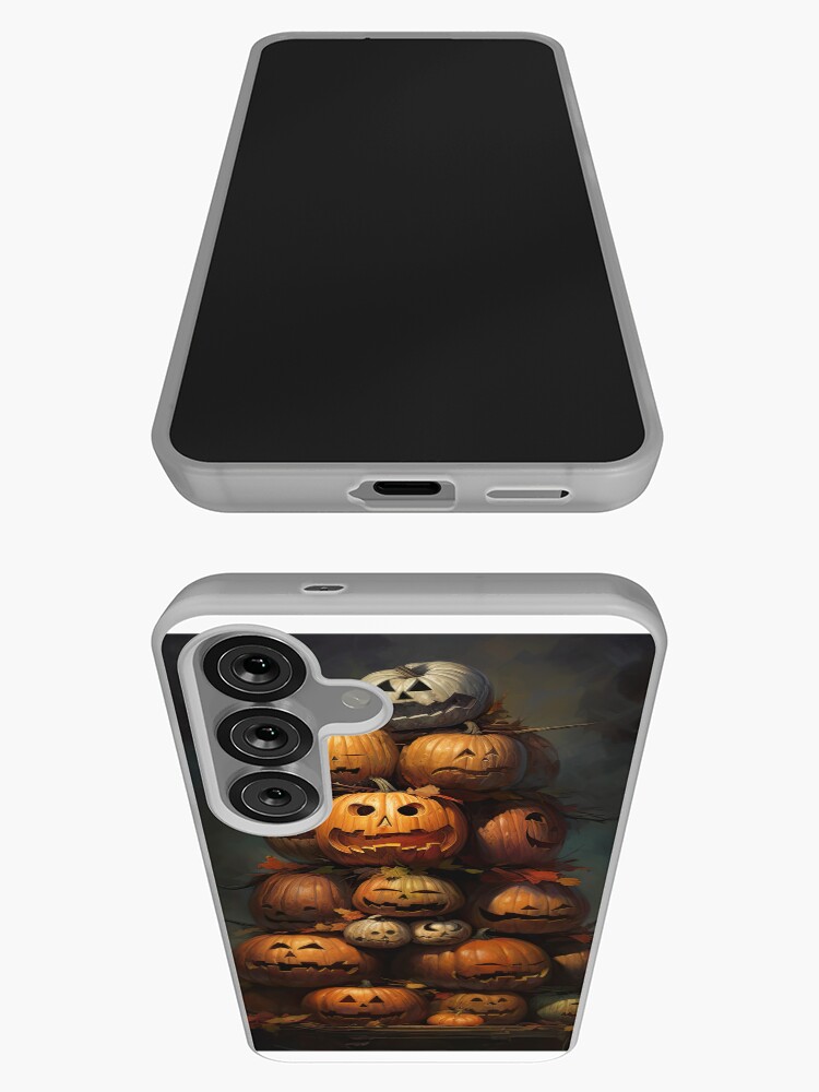 Thumbnail 3 of 4, Samsung Galaxy Phone Case, Pumpkin Personalities designed and sold by LynneMitchell.
