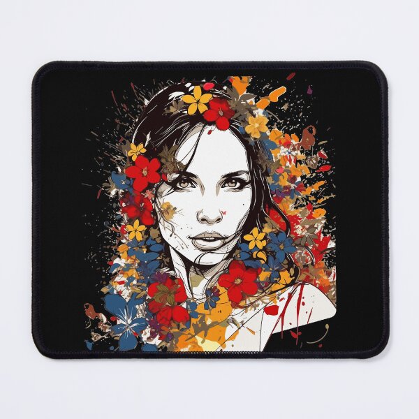 Item preview, Floral Illustration - Trash Polka Inspired - Venezuelan woman designed and sold by brindled.