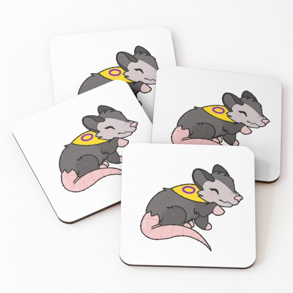 Item preview, Pride Opossum Intersex Pride Flag designed and sold by daxiclies.