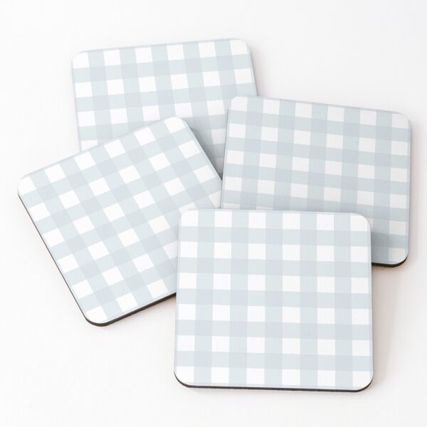 Item preview, Mint and white gingham check - small designed and sold by LittleBettyMakes.
