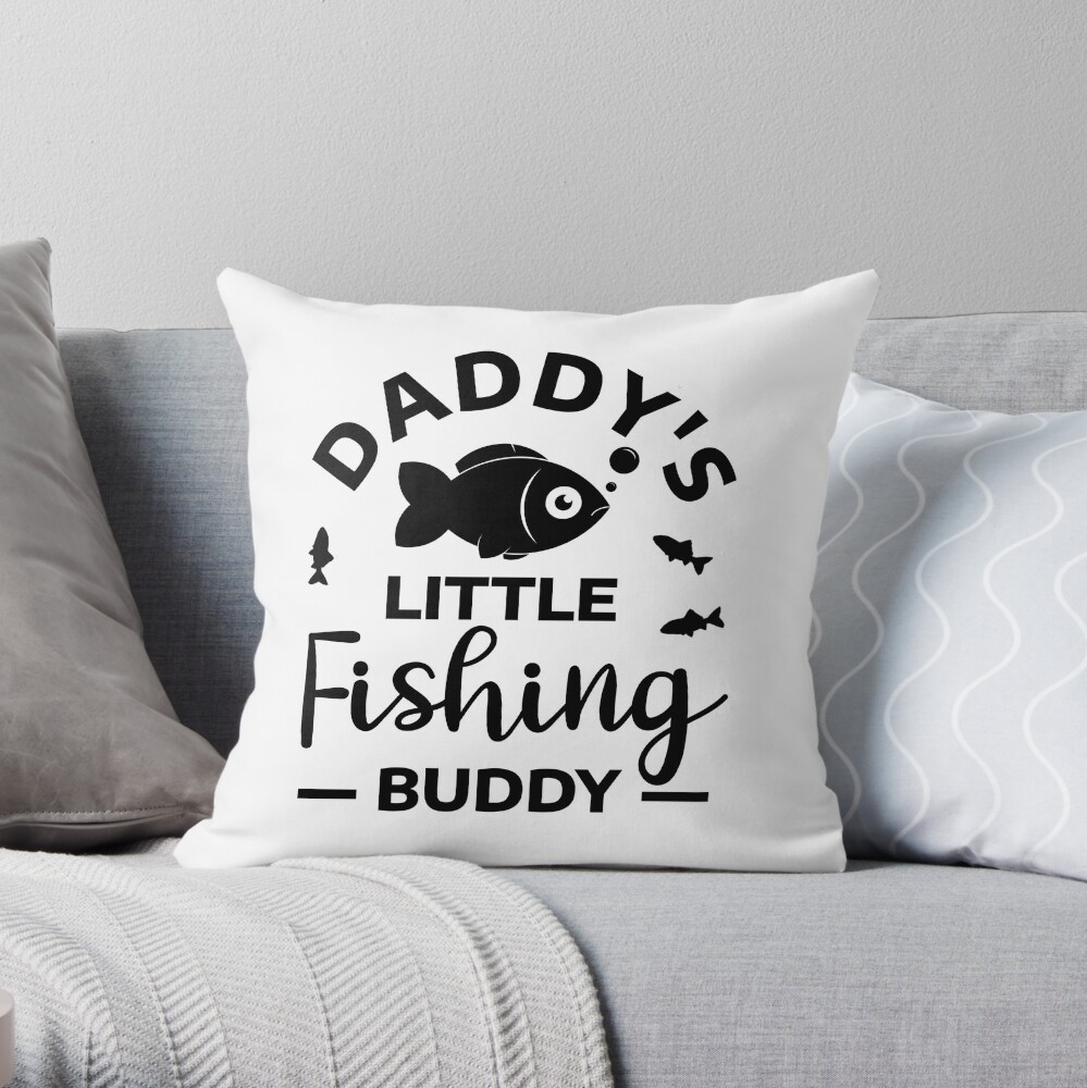 Fishing Daddy / little fishing buddy fisherman son Art Board