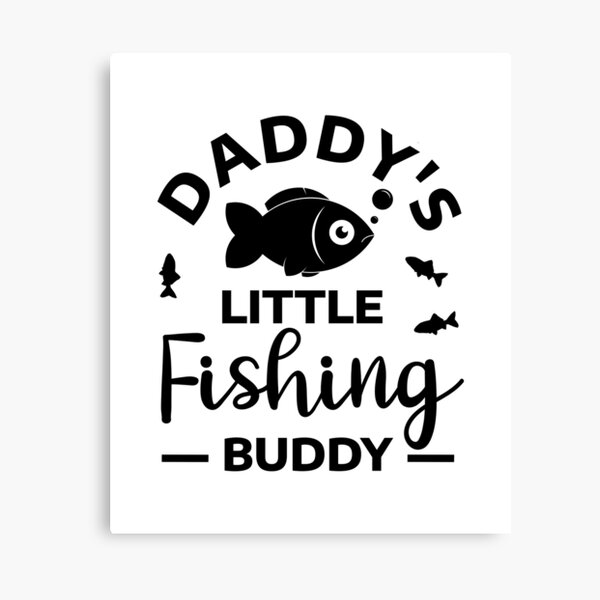 Daddy's Fishing Buddy Bucket Hat Set