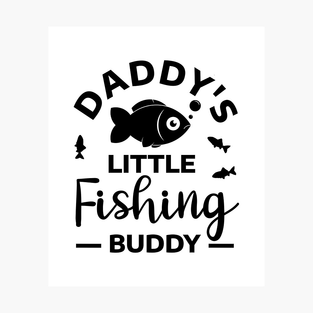 Newborn Baby Girl Boy Fishing Outfit Daddy's New Fishing Buddy