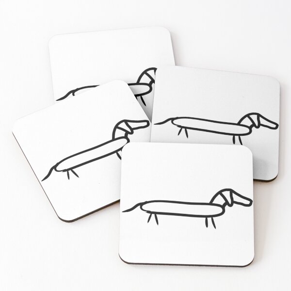 Item preview, Wiener Dog stick figure - Welshdesigns designed and sold by welshdesigns.