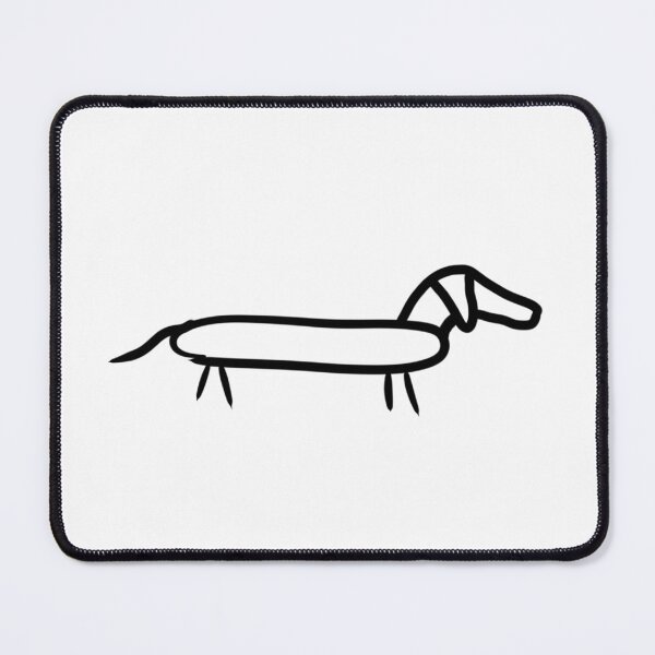 Item preview, Wiener Dog stick figure - Welshdesigns designed and sold by welshdesigns.