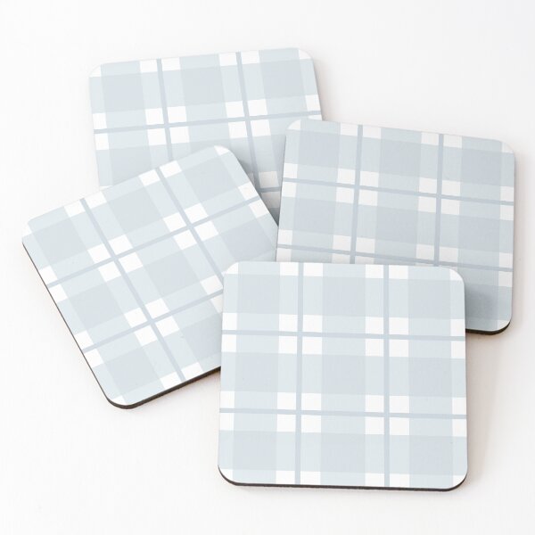 Item preview, Mint and white gingham plaid check designed and sold by LittleBettyMakes.