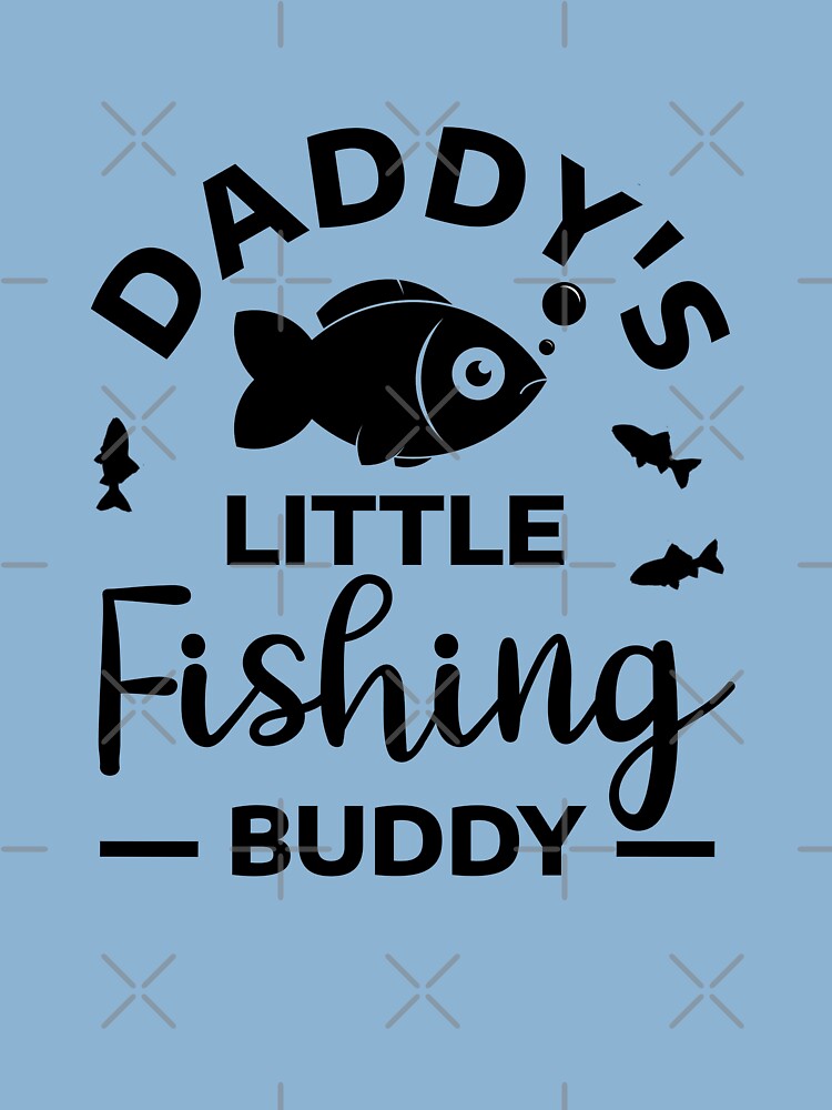 Fishing Daddy / little fishing buddy fisherman son Kids T-Shirt