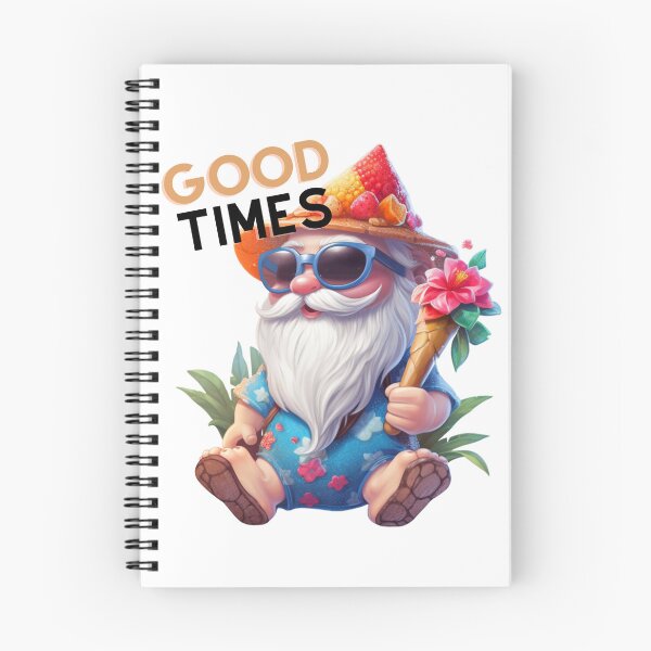 Item preview, Good Times Beach Gnome designed and sold by SaikoDesigns.
