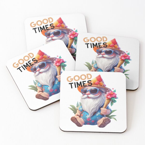 Item preview, Good Times Beach Gnome designed and sold by SaikoDesigns.
