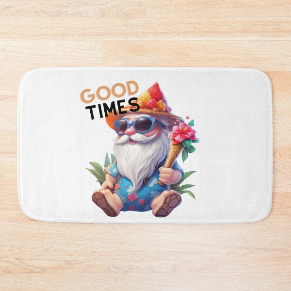 Item preview, Good Times Beach Gnome designed and sold by SaikoDesigns.