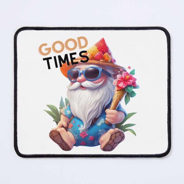 Item preview, Good Times Beach Gnome designed and sold by SaikoDesigns.