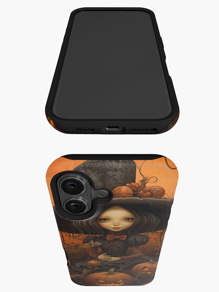 Thumbnail 3 of 4, iPhone Case, Queen of the Pumpkin Patch designed and sold by LynneMitchell.