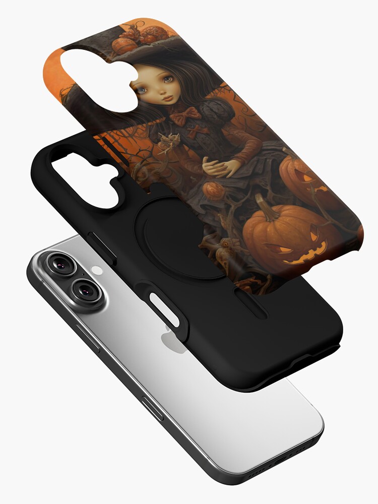 Thumbnail 2 of 4, iPhone Case, Queen of the Pumpkin Patch designed and sold by LynneMitchell.