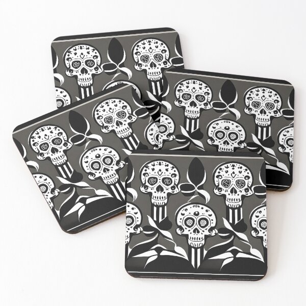 Item preview, Stylish Skull Stripes designed and sold by JoanNinjaHen.