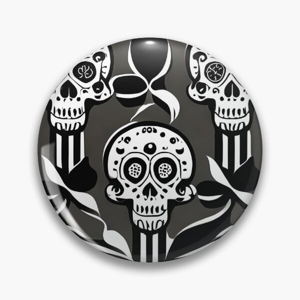 Item preview, Stylish Skull Stripes designed and sold by JoanNinjaHen.