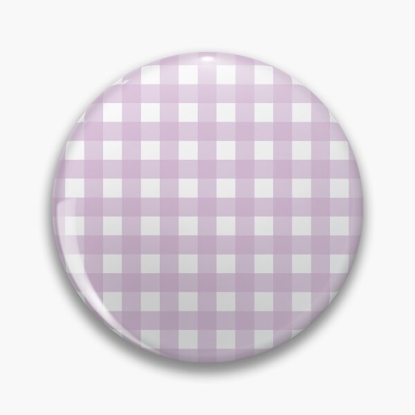 Item preview, Lilac and white gingham - lilac check - small designed and sold by LittleBettyMakes.