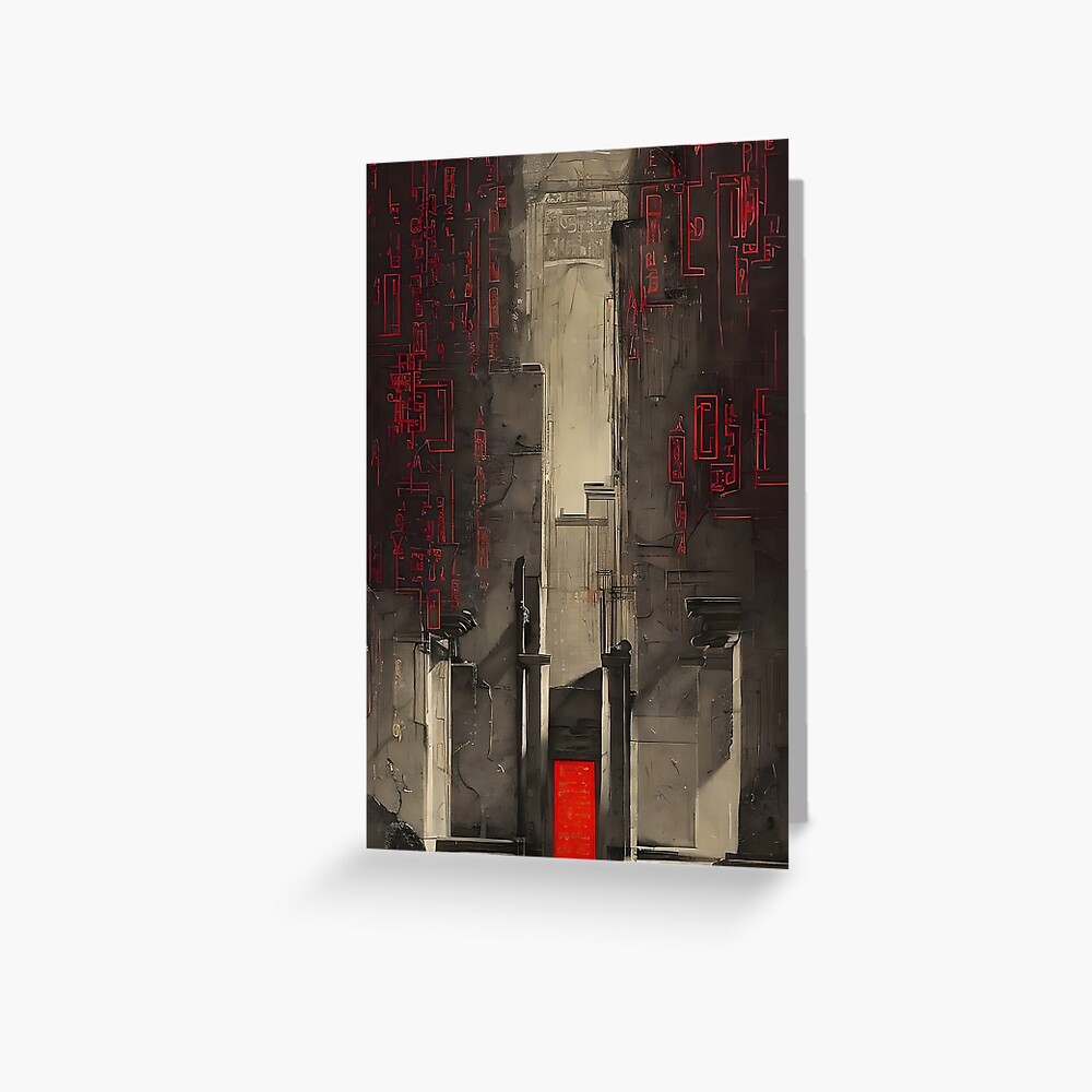 Item preview, Greeting Card designed and sold by StudioDestruct.