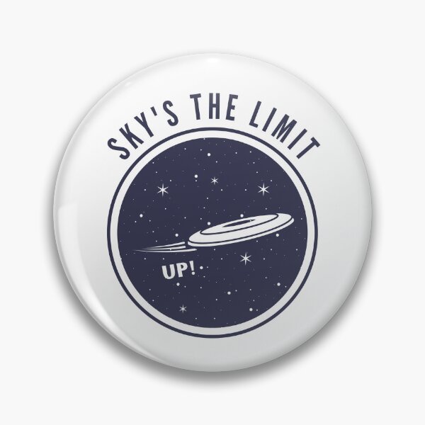 Item preview, Sky's the limit Ultimate Frisbee designed and sold by Hedgehogshirts.
