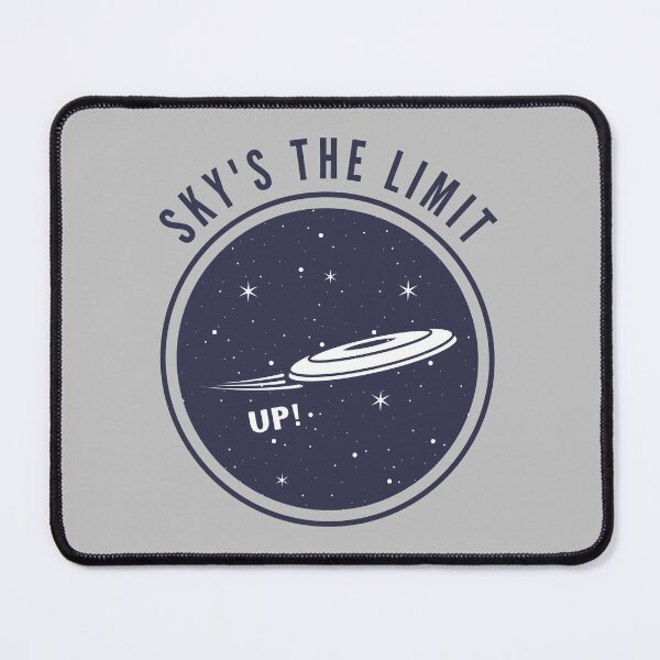 Item preview, Sky's the limit Ultimate Frisbee designed and sold by Hedgehogshirts.