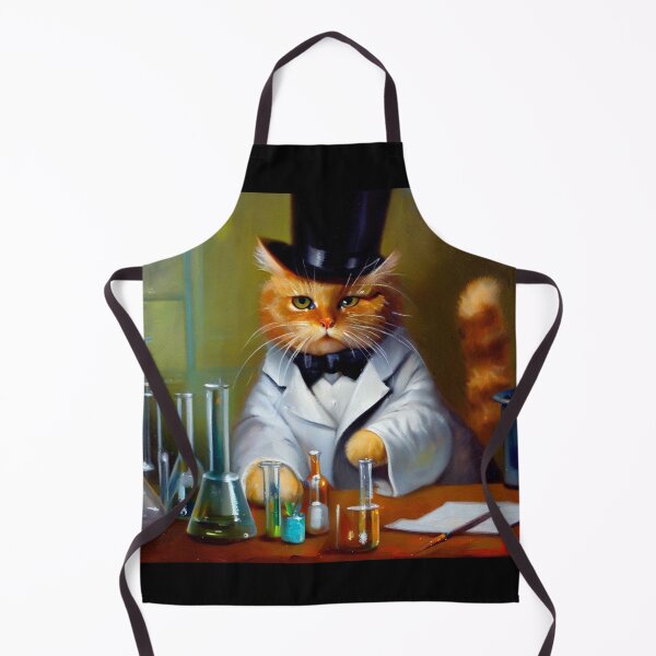 Item preview, Cat Chemist designed and sold by CrankyOldDude.