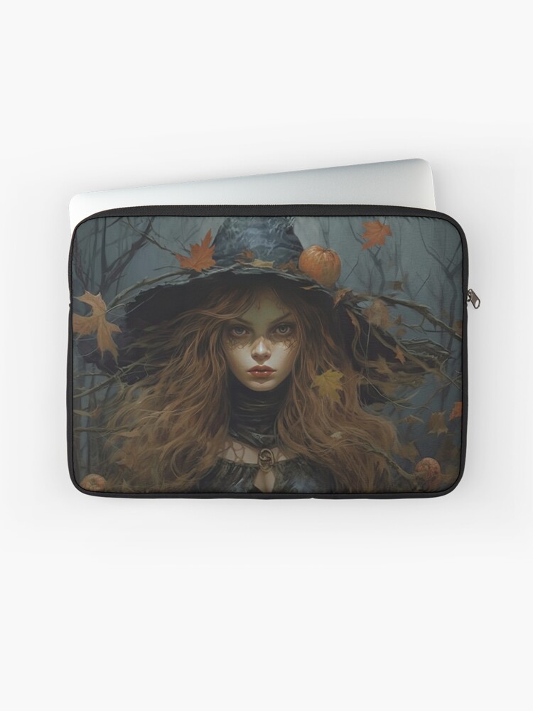 Thumbnail 1 of 2, Laptop Sleeve, The Arrival of Fall designed and sold by LynneMitchell.