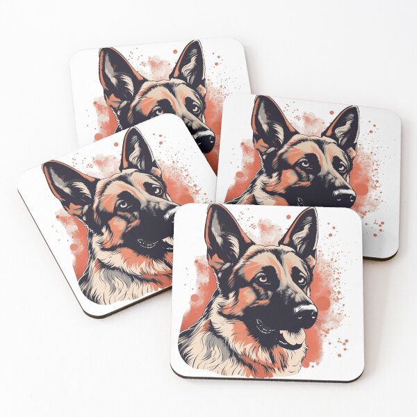 Item preview, German Shepherd Lover Essentials - Minimalist Dog Clothing & Accessories designed and sold by DooodleGod.
