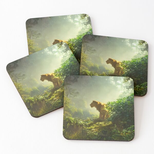 Item preview, Lion in jungle designed and sold by joeredbu.